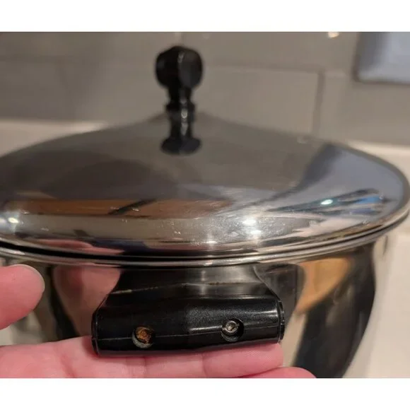 Farberware 8-Quart Aluminum Clad Stainless Steel Stock Pot Lid soup stew - Picture 9 of 16